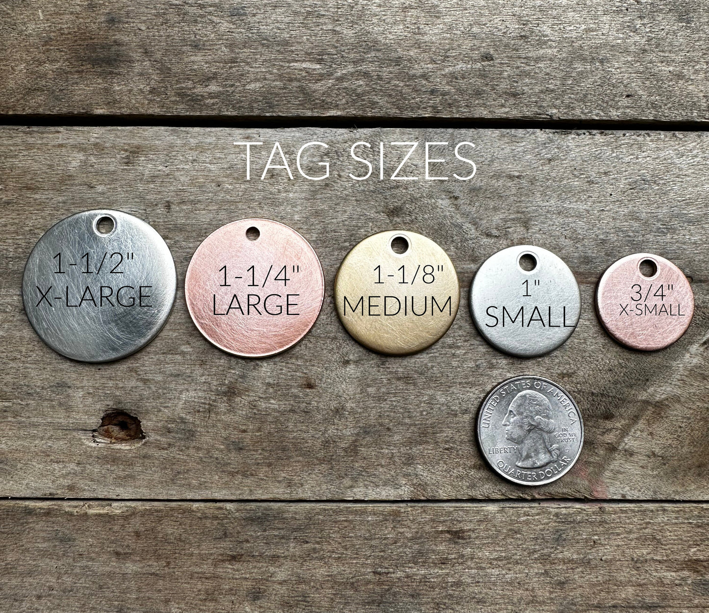 American Flag Pet ID Tag with Custom Engraving - Patriotic Dog and Cat ID Tag