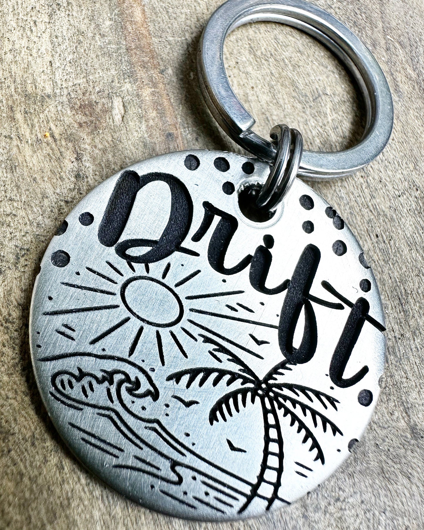Dog ID Tag Pet ID Tag Personalized Dog Tag Custom Dog Tag Engraved Pet Tag Name Tag for Dog Collar ID Tag Metal Dog Tag Cute Mountain Tag