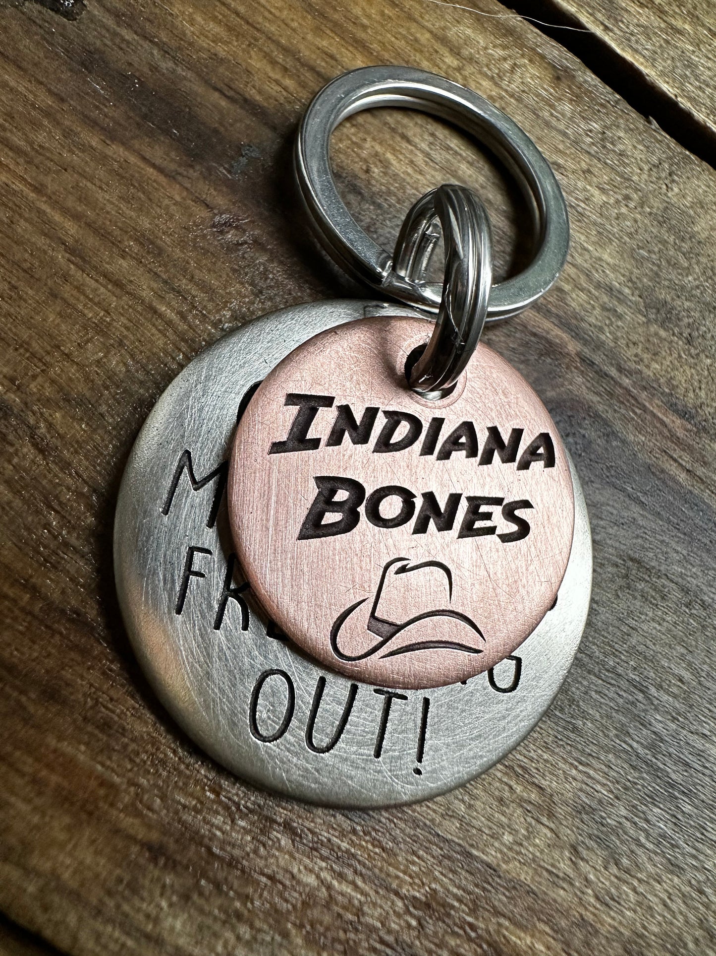 Dog Id Tag, Pet Id Tag, Funny Dog Tag, Cat Id Tag, Freaking out, call my mom, Dogs, Dog, Cat Cats