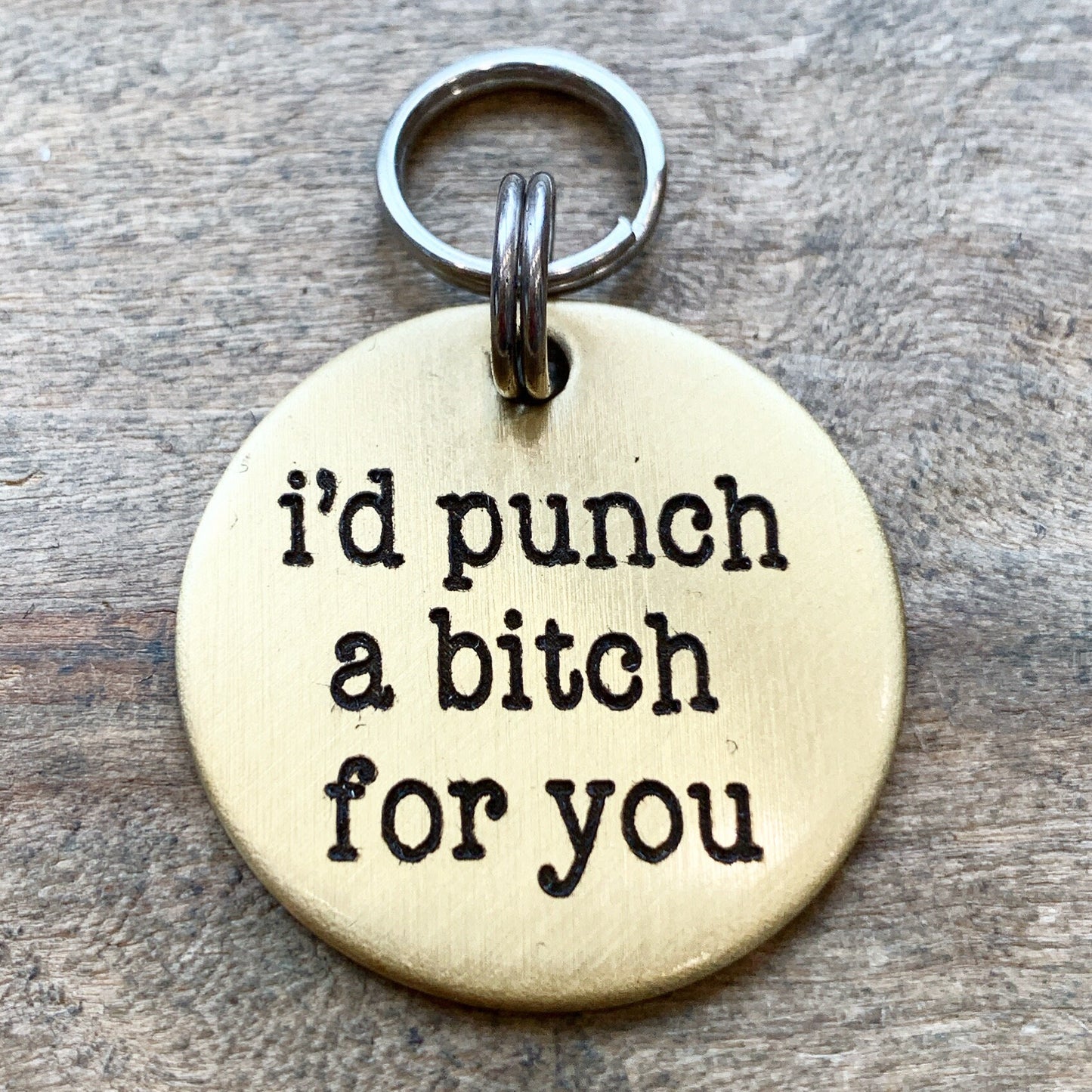 I'd Punch a Bitch for you, Best Friends Key Chain, Best Friends, Best friends gift, bff, christmas gift,sister keychain, sister gift, bitch