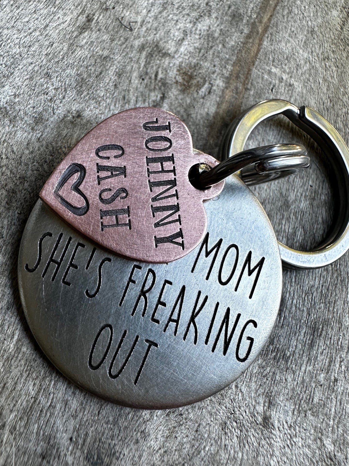 Dog Id Tag, Pet Id Tag, Funny Dog Tag, Cat Id Tag, Freaking out, call my mom, Dogs, Dog, Cat Cats