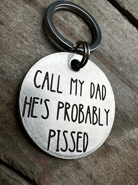 dog tag,dog id tag, dog tag for dogs, pet id tag, pet tag for collar,cat id tag,cat tag,funny dog tag, call my dad,custom pet id tag,pet tag