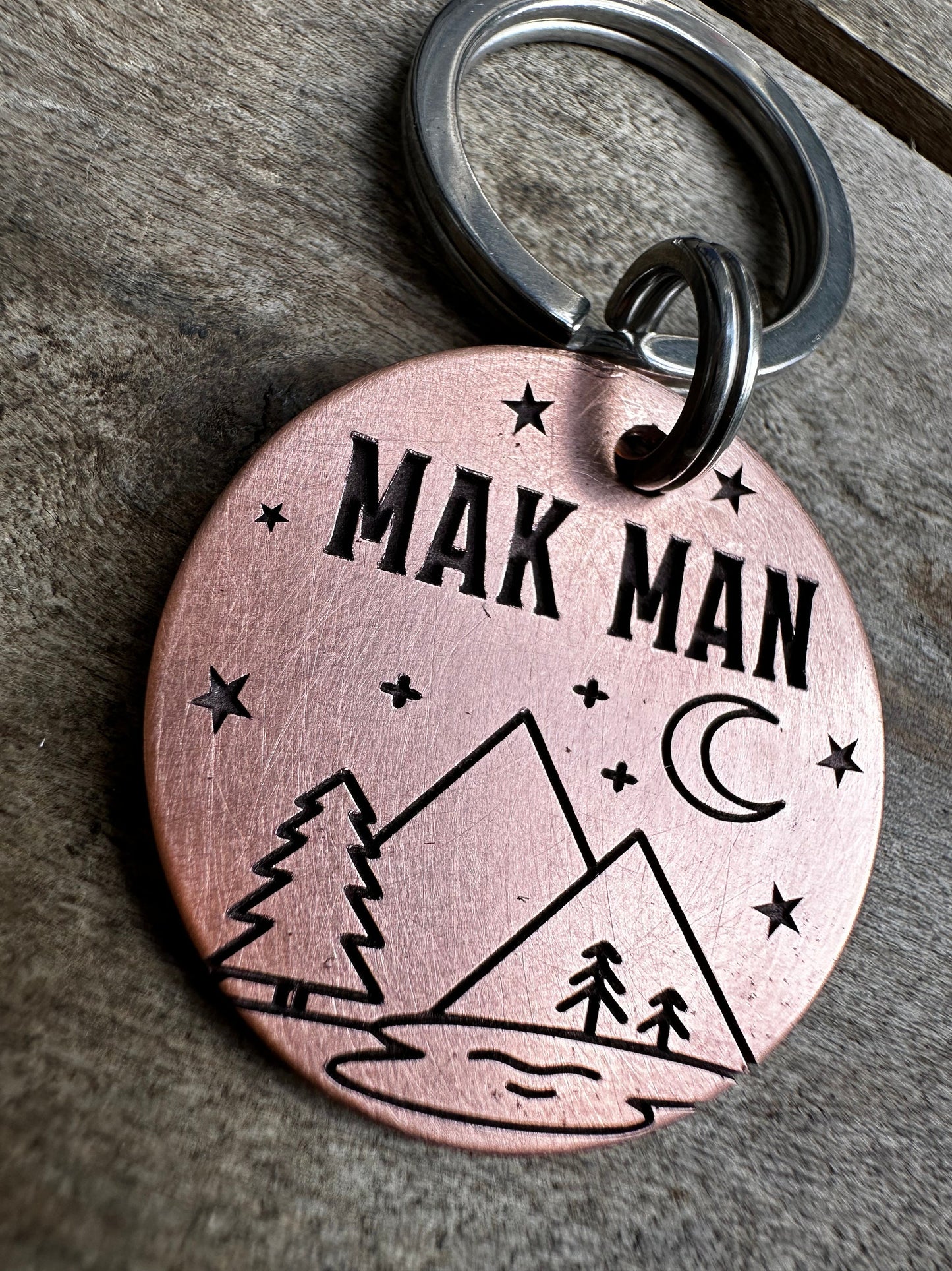 Mountain Lake Dog Pet Id Tag, Pet Id Tag, Dog ID Tag, Dog Tag,Dog, Cat, Cat ID Tag, Cat Tag, Mountain Lake Dog Tag. Lake Trees Mountain Dog