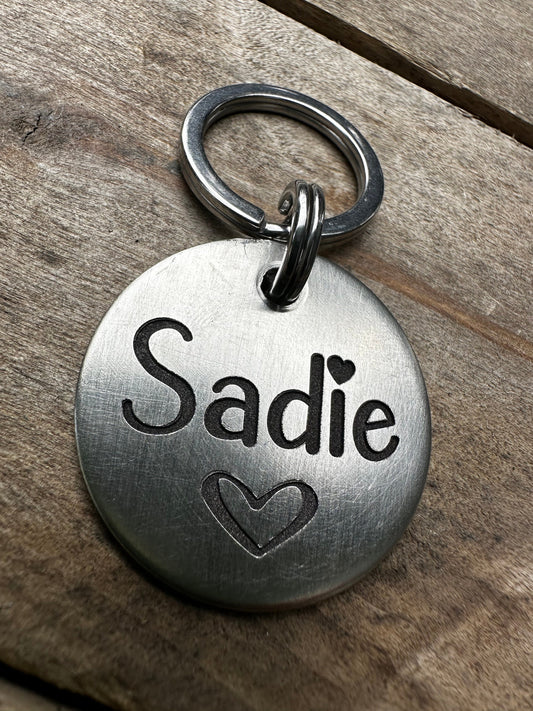 Cute dog tag custom dog id tag personalized dog tag dog collar tag dog tags for dogs pet id tag heart dog  tag girl dog girl dog tag